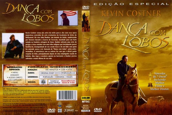 Dança com Lobos - Kevin Costner - Faroeste